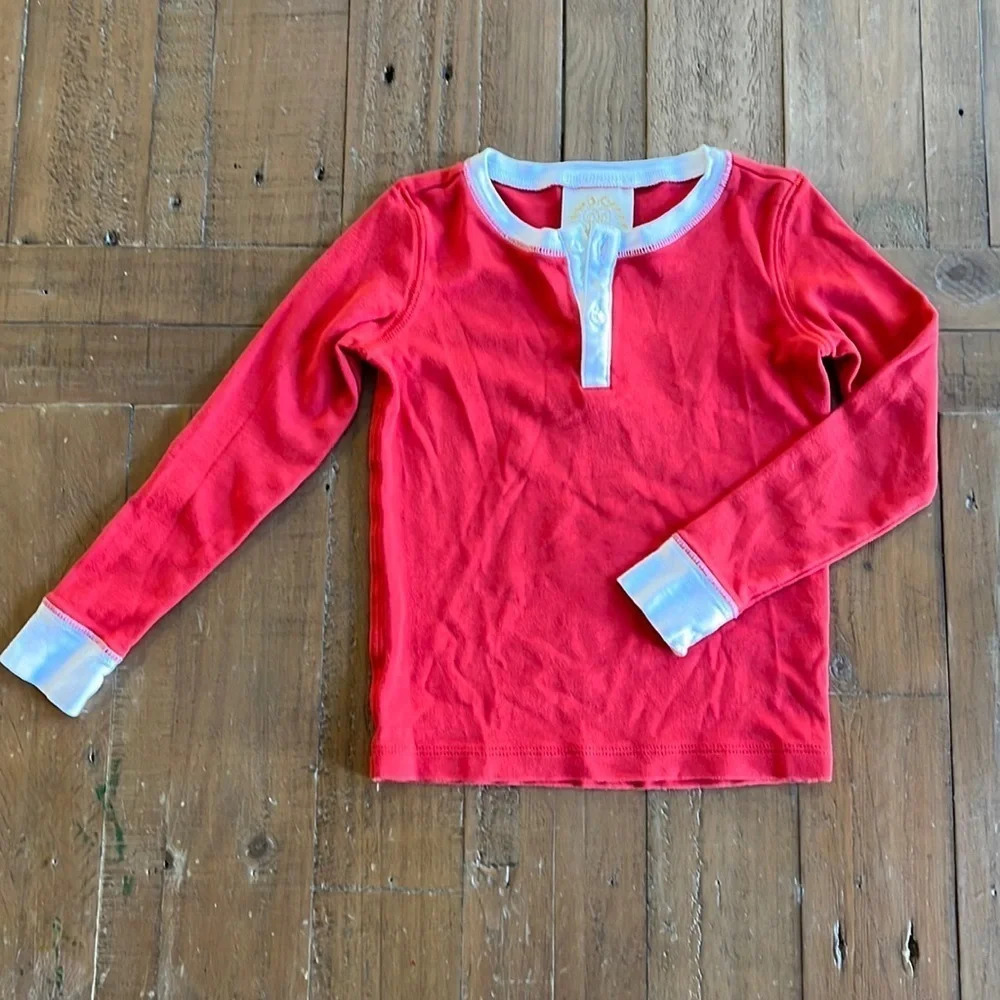 Beaufort bonnet company red henley pajama top